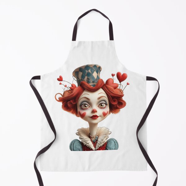 Item preview, Red Queen Valentine's Day Illustration - Cute Cartoon Alice in Wonderland Character Design designed and sold by AnnDesignStudio.