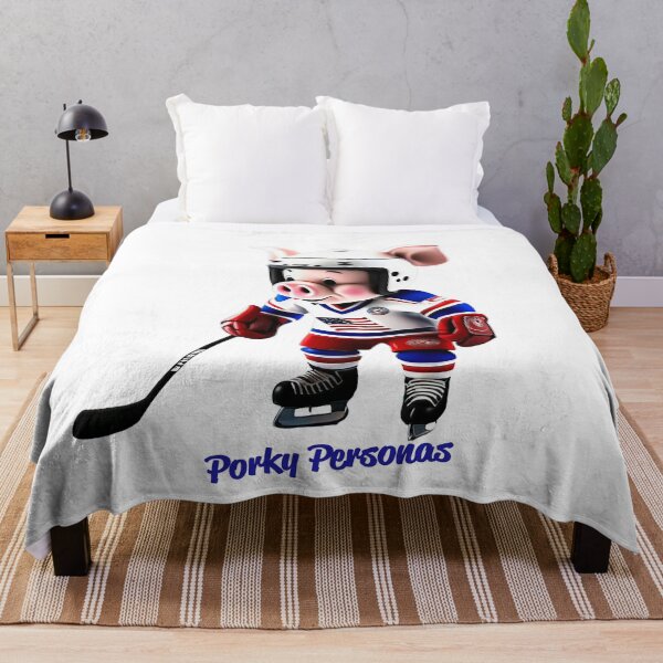 Item preview, Porky Personas Funny Pig Characters USA Ice Hockey designed and sold by Drone-tees.