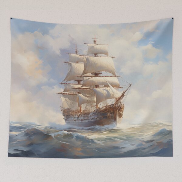Item preview, The Sailship on Voyage designed and sold by SpectralSummer.