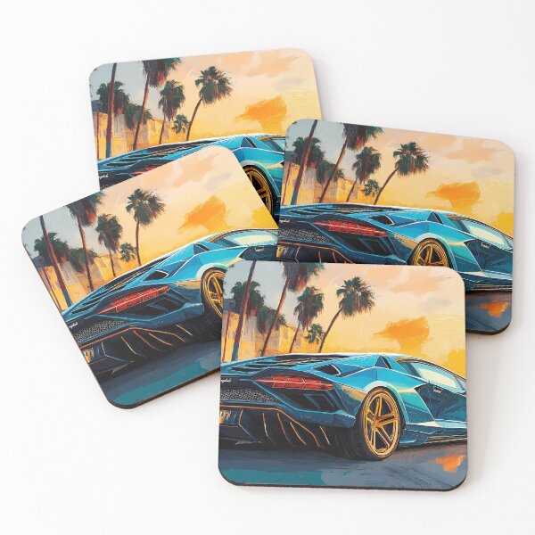 Item preview, Blue Velocity – Lamborghini Sián FKP 37 Pop Art IV designed and sold by AutoPopStudio.