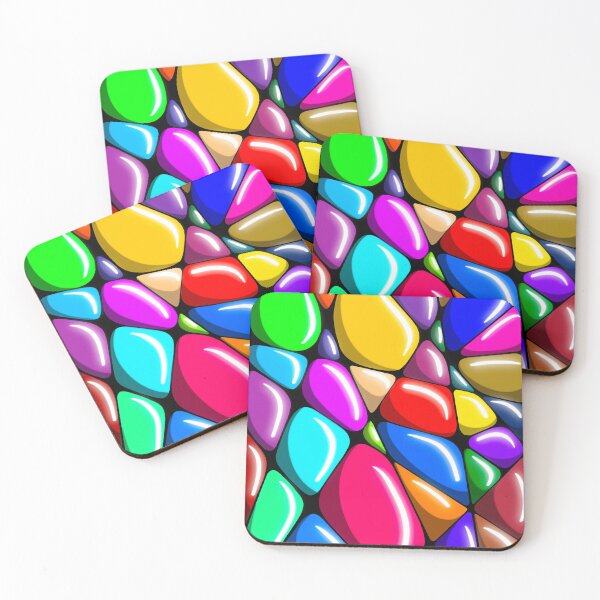 Item preview, Pattern colorful stones designed and sold by Maryart8.