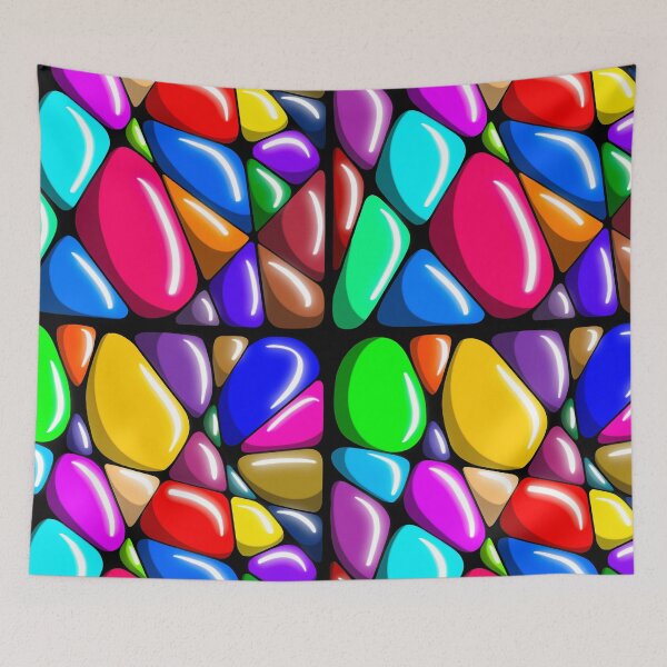 Item preview, Pattern colorful stones designed and sold by Maryart8.