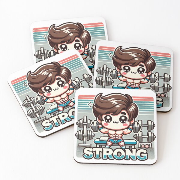 Item preview, Muscular Strength Adorable Gym designed and sold by JonelleTshirts.