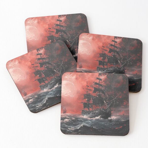 Item preview, Crimson Sea Battle designed and sold by SpectralSummer.