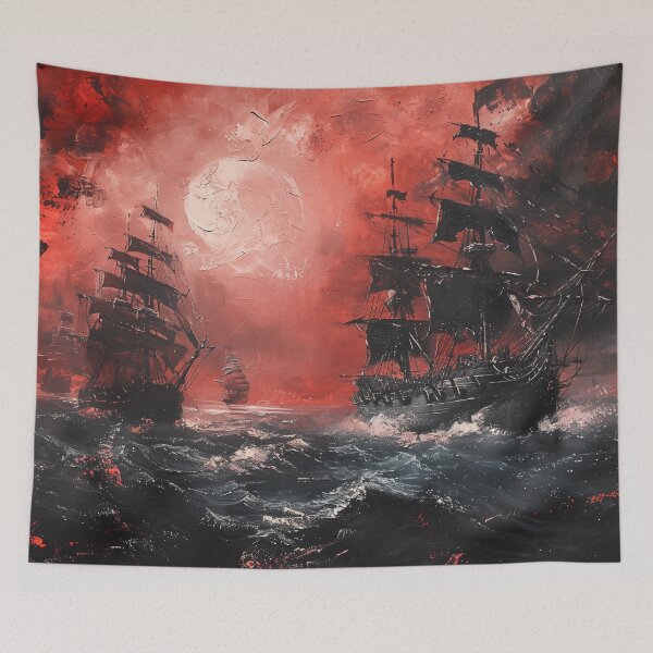 Item preview, Crimson Sea Battle designed and sold by SpectralSummer.