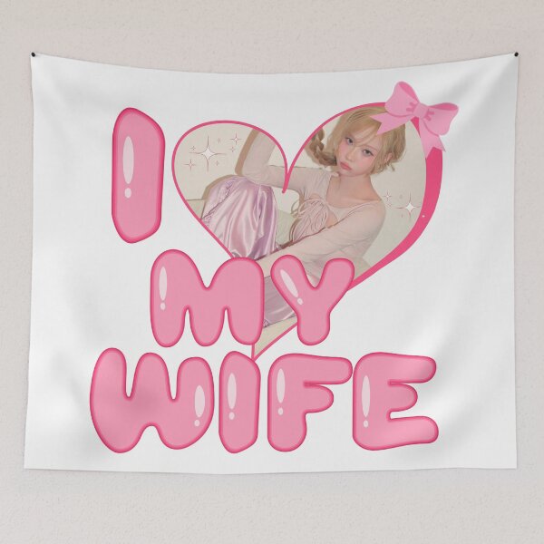 Item preview, Kpop AESPA Winter I Love My Wife Coquette Kpop Funny designed and sold by StarBunnyDesign.