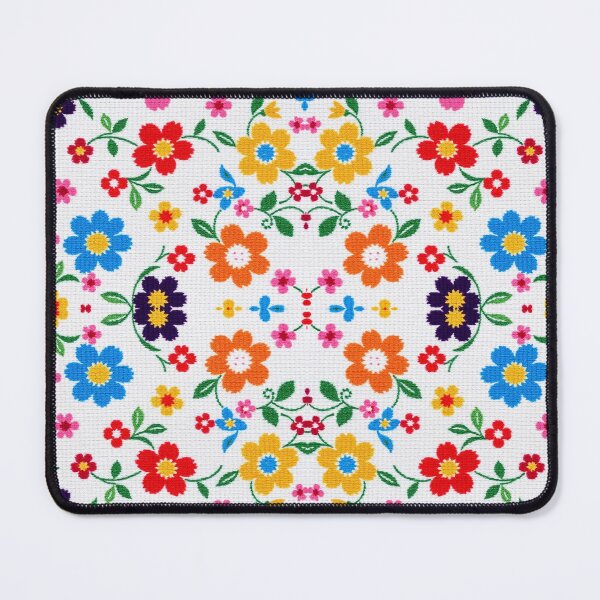 Item preview, Colorful Small Flower Pattern designed and sold by Neranchara.