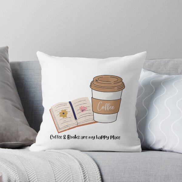 Artikelvorschau, Kaffee und Bücher sind mein glücklicher Ort entworfen und verkauft von TboneTreasures.