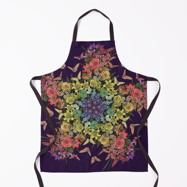 Item preview, Rainbow Flowers and Butterflies designed and sold by Art by Veya.
