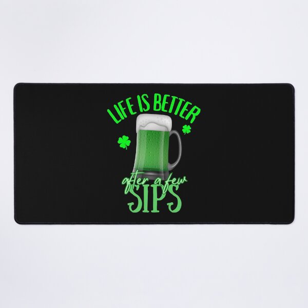 Item preview, Life Is Better After Sips Funny St. Patrick's  designed and sold by SharpThreadZ.