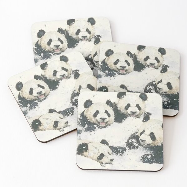 Item preview, Panda Winter Wonderland designed and sold by XYZish.