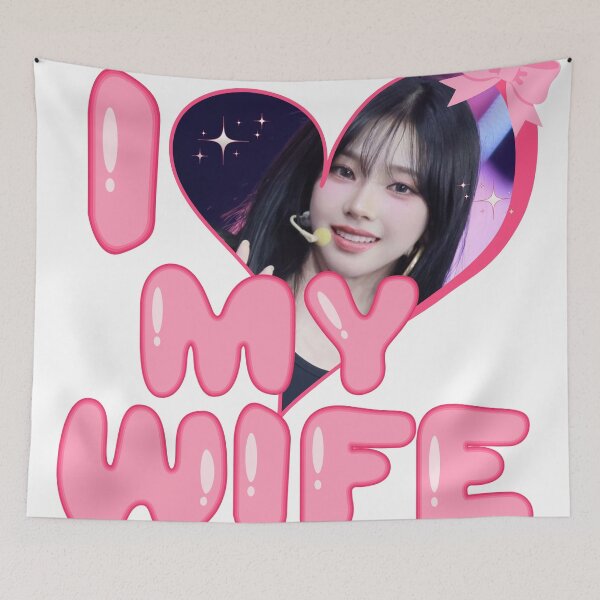 Item preview, Kpop AESPA Karina I Love My Wife Kpop Funny designed and sold by StarBunnyDesign.