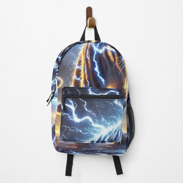Item preview, Fantasy Electric Lightning Tiger designed and sold by Pines & Starlight.