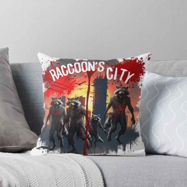 Artikelvorschau, Waschbären Stadt Zombie Merch entworfen und verkauft von SellingStuff91.