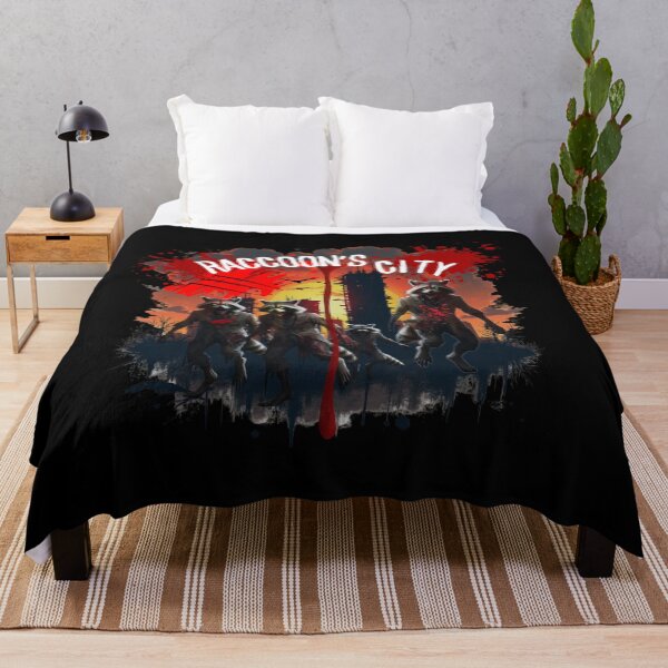 Item preview, racoons city zombie merch designed and sold by SellingStuff91.