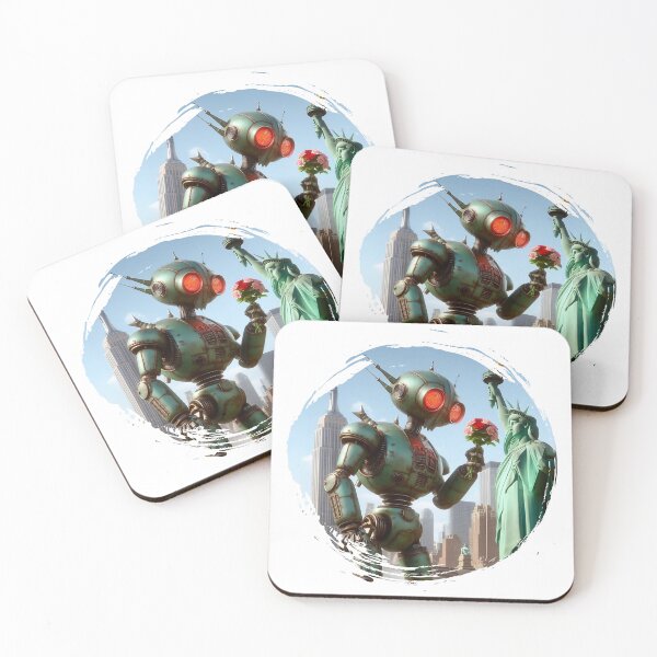 Item preview, Giant Robot loves Liberty designed and sold by Guachafita.
