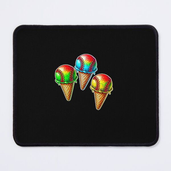 Item preview, Baseball Ice Cream Colorful designed and sold by box-artshop.