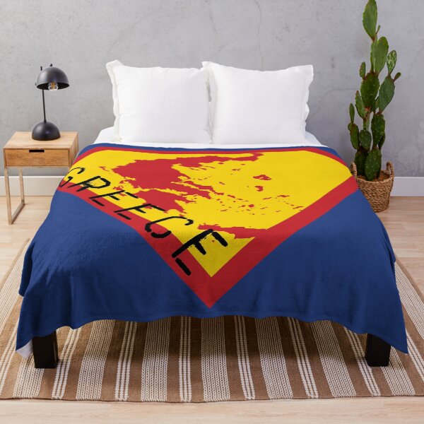 Item preview, SUPER GREECE SHIELD - Freedom Is The Superpower - SUPERHERO spellout design designed and sold by pelagio.