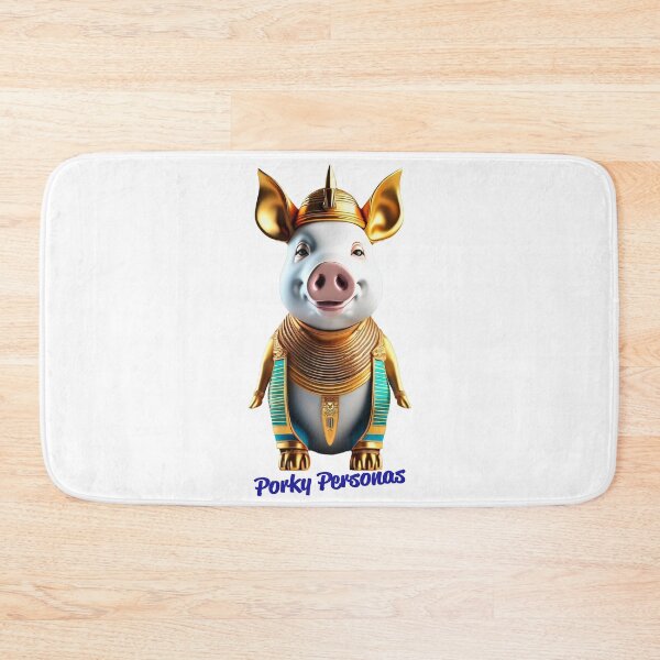 Item preview, Porky Personas Funny Pig Characters Pharoah Egypt designed and sold by Drone-tees.