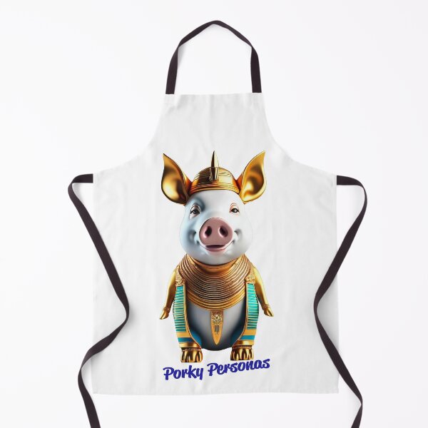 Item preview, Porky Personas Funny Pig Characters Pharoah Egypt designed and sold by Drone-tees.
