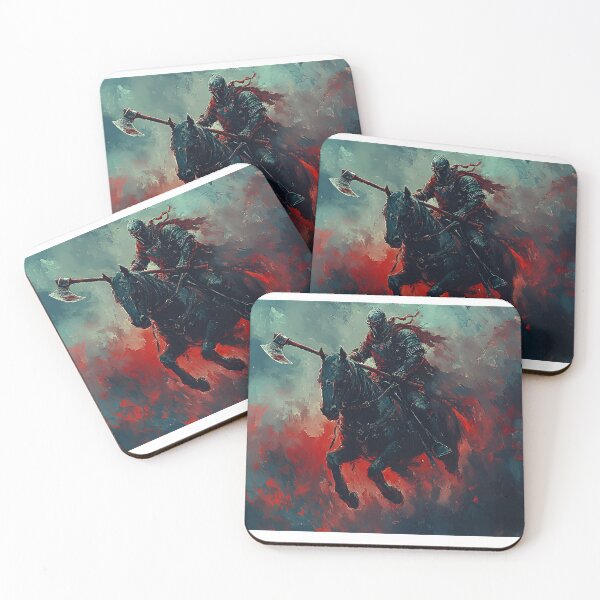 Item preview, Knight on a Horse, wall art, art board, poster, canvas, art prints, Illustration, Wall arts, Art Prints and More designed and sold by Kevin Lou.