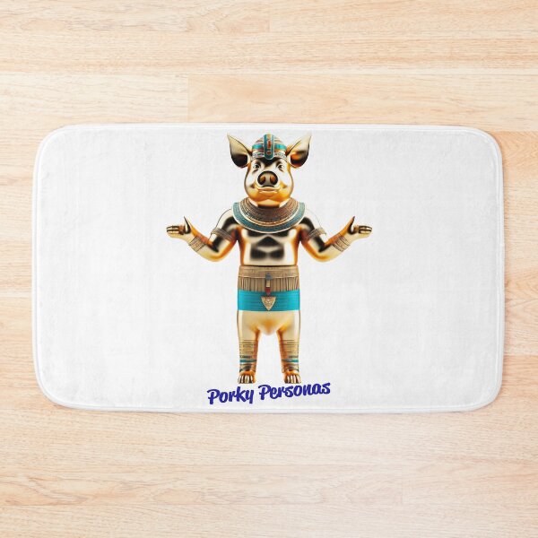 Item preview, Porky Personas Funny Pig Characters Pharoah Egypt designed and sold by Drone-tees.