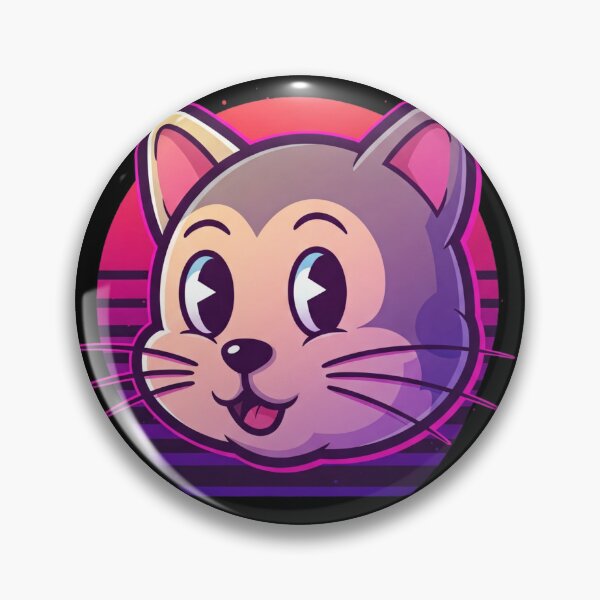Item preview, Vaporwave Cat designed and sold by Tw1nsAIArt.