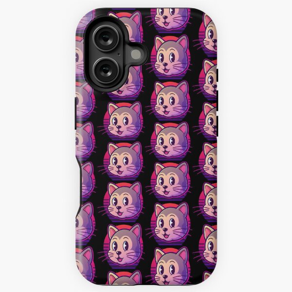Item preview, Vaporwave Cat designed and sold by Tw1nsAIArt.