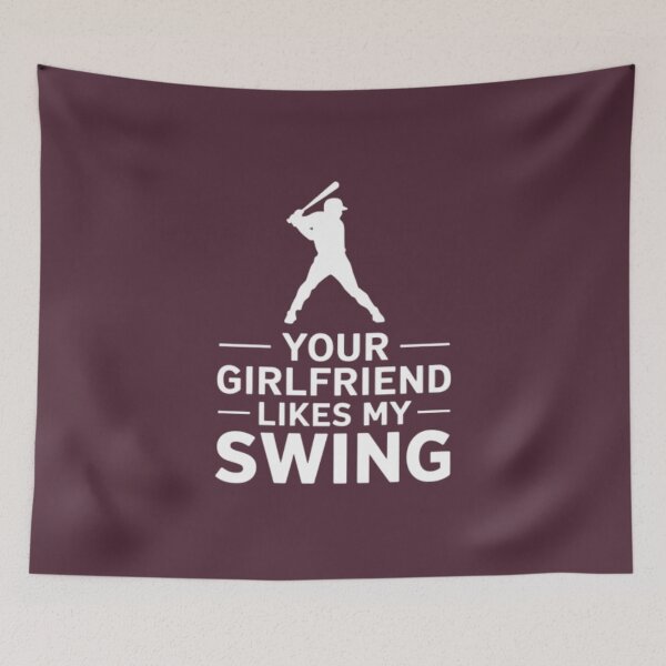 Item preview, Your Girlfriend Likes My Swing designed and sold by Pixel-Lair.