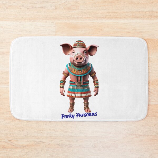 Item preview, Porky Personas Funny Pig Characters Inca designed and sold by Drone-tees.