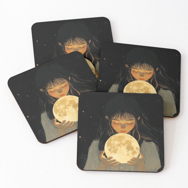 Item preview, The Moon In Her Hands designed and sold by thetshirtworks.