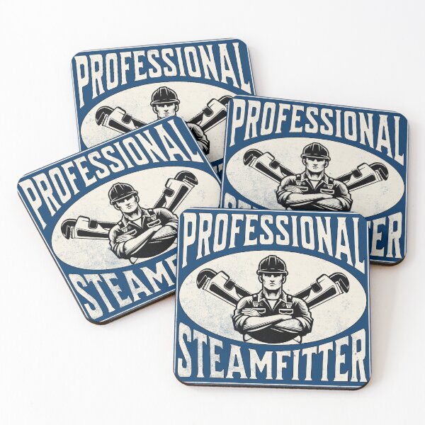 Item preview, Professional Steamfitter | Fitter | Union designed and sold by Wavecrest Wearables.