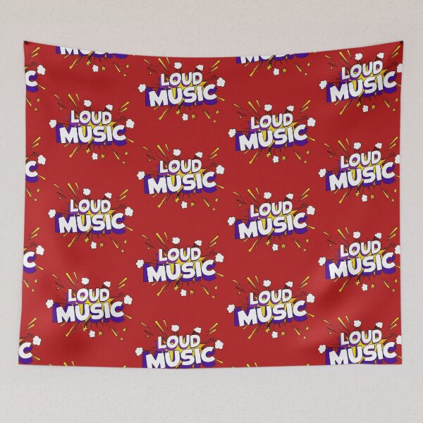 Item preview, LOUD MUSIC designed and sold by Gnfree.