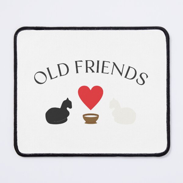 Item preview, Dos gatos sentados en un tazón de leche como viejos amigos. designed and sold by MatterForge.