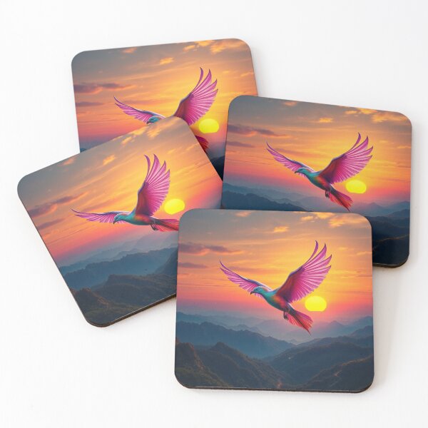 Item preview, Sunset Bird designed and sold by Pines & Starlight.