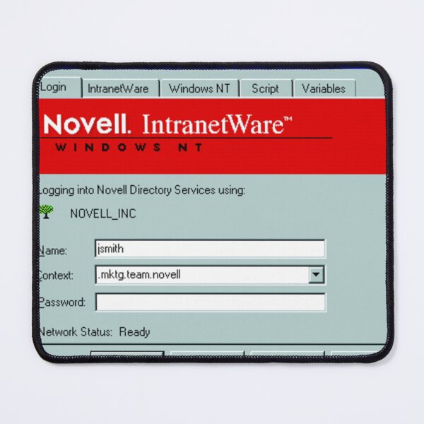 Item preview, Novell Netware Throwback designed and sold by GeekIT Tech T-Shirts.