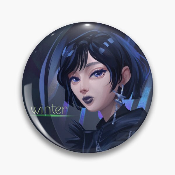 Item preview, Winter (Aespa) Whiplash Inspired Portrait ❄️✨ designed and sold by quynlena.
