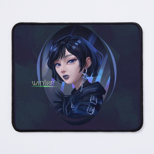 Item preview, Winter (Aespa) Whiplash Inspired Portrait ❄️✨ designed and sold by quynlena.
