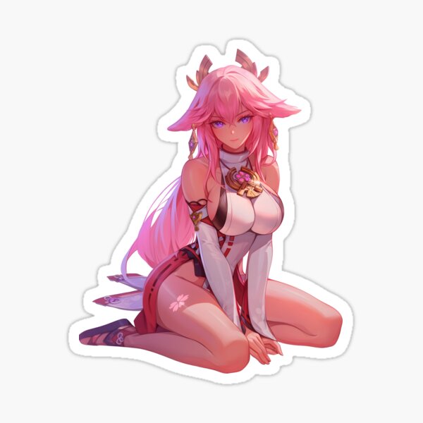 Artikel-Vorschau von Waifu Yae Miko, designt und verkauft von Waifu Dreamland.