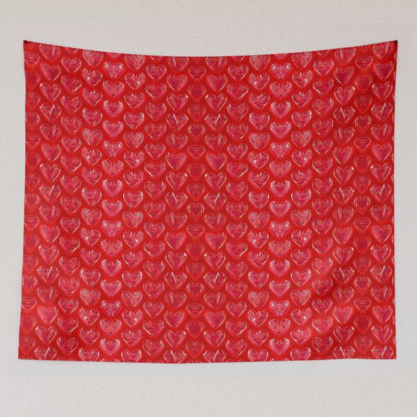 Item preview, Red Cute Hearts Bubblewrap, Valentine's day, Love designed and sold by We Are Stardust.