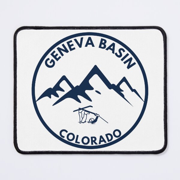 Item preview, Geneva Basin Ski Resort Colorado Mountains designed and sold by karmdaf.