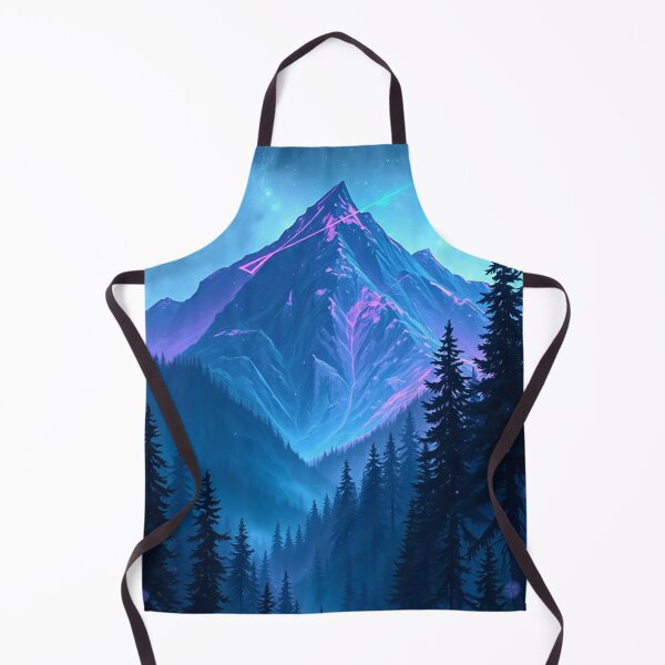 Item preview, Purple Mountain Scene designed and sold by Pines & Starlight.