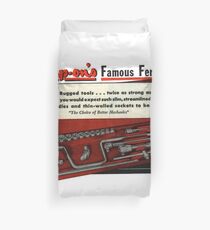 Every Mechanics Favourite Tools. Snap On Vintage Perfection. Duvet Cover