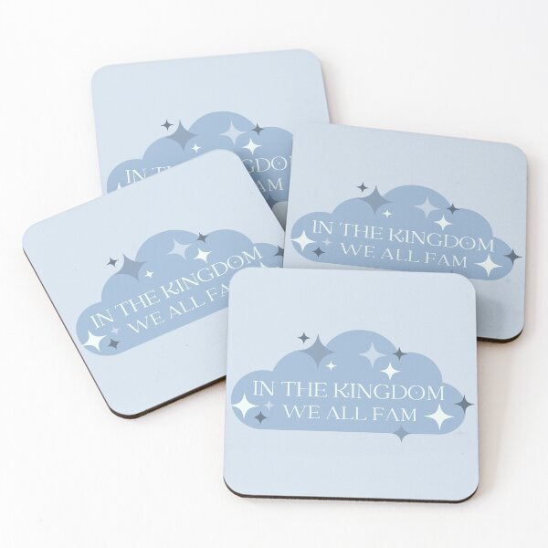 Item preview, In The Kingdom We All Fam - Blue designed and sold by happyjunk.