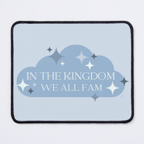 Item preview, In The Kingdom We All Fam - Blue designed and sold by happyjunk.