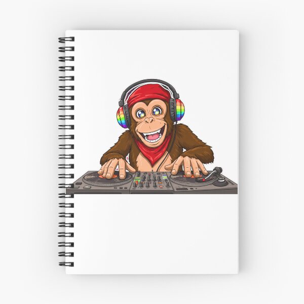 Item preview, Monkey DJ designed and sold by FitEnvy.