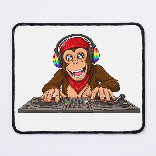 Item preview, Monkey DJ designed and sold by FitEnvy.