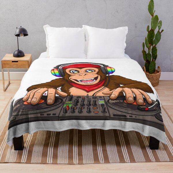 Item preview, Monkey DJ designed and sold by FitEnvy.