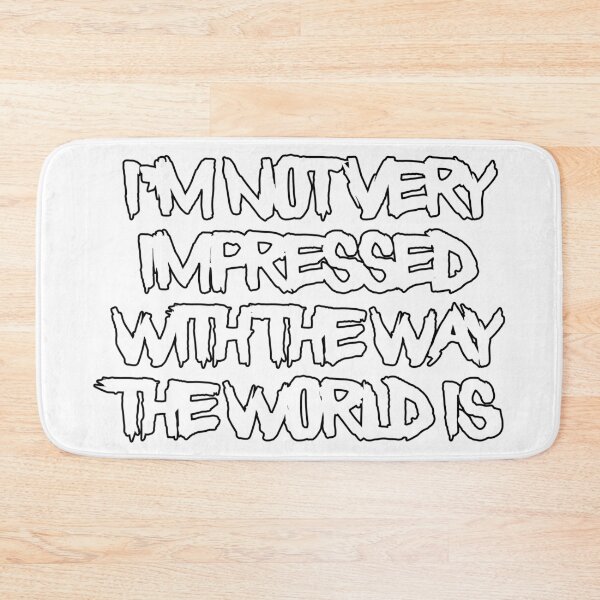 Item preview, Not Impressed, Anarchy, B&W designed and sold by Lovely Memetics.