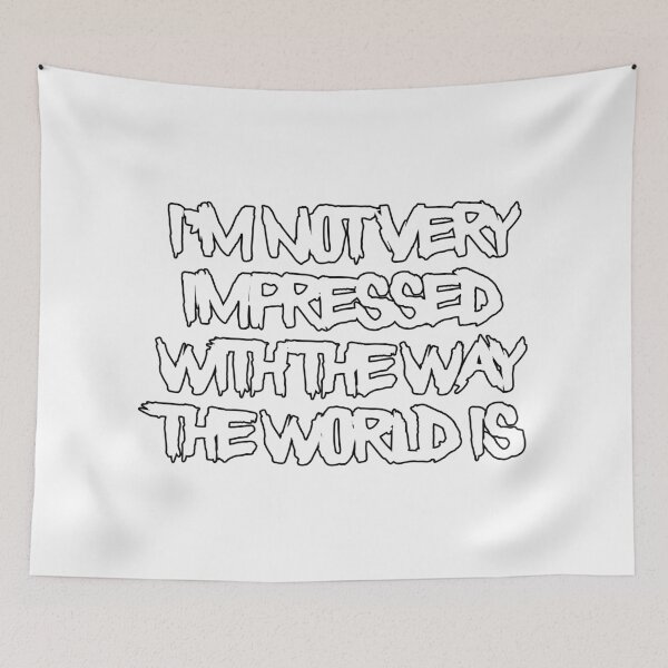 Item preview, Not Impressed, Anarchy, B&W designed and sold by Lovely Memetics.